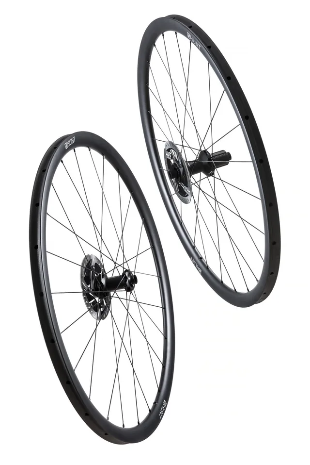 HUNT 30 Carbon CX Disc Tubular Wheelset – 30  deep |     25  wide ext