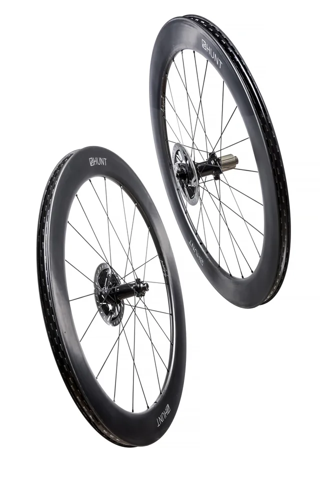 HUNT 65 Carbon Aero Disc Wheelset – 65  deep |     19  wide int |     26  wide ext