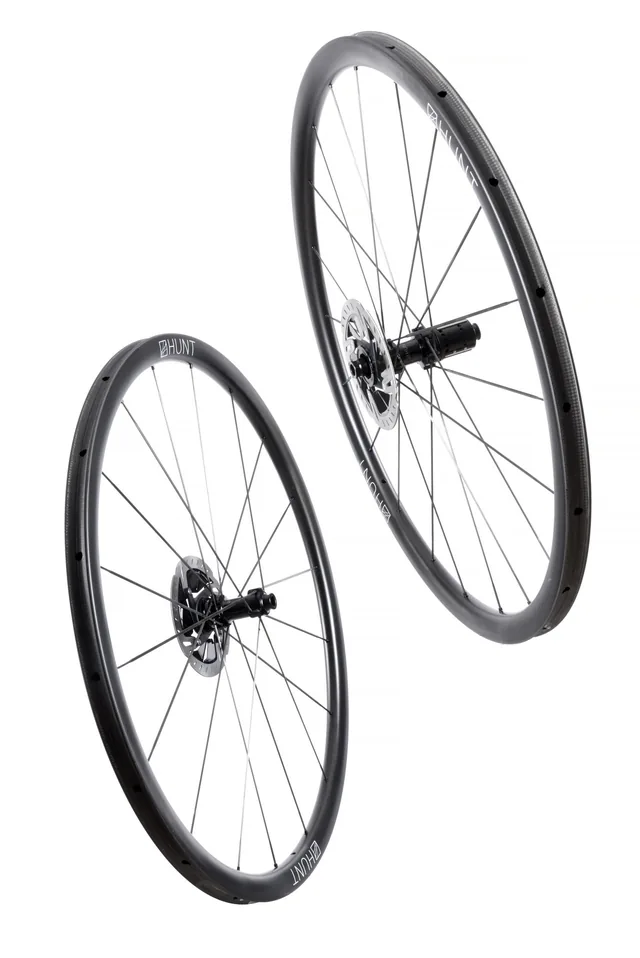 HUNT Hill Climb SL Disc Tubular Wheelset – 30  deep |     26  wide ext